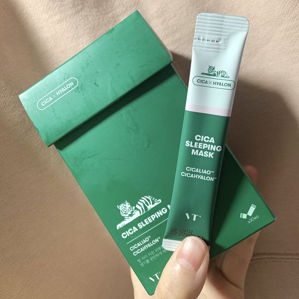 CICA スリーピングマスク/VT/シートマスク・パックを使ったクチコミ（1枚目）