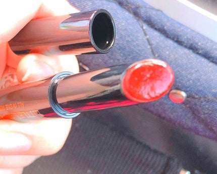 オールインワンルージュ/リトルレディ リュクス/リップグロスを使ったクチコミ(2枚目)