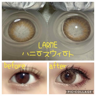 LARME MOISTURE UV(ラルムモイスチャーUV)/LARME/カラーコンタクトレンズを使ったクチコミ（2枚目）