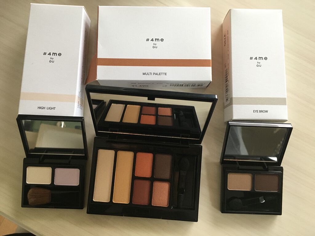 ハイライト/#4me by GU/パウダーハイライトを使ったクチコミ（1枚目）