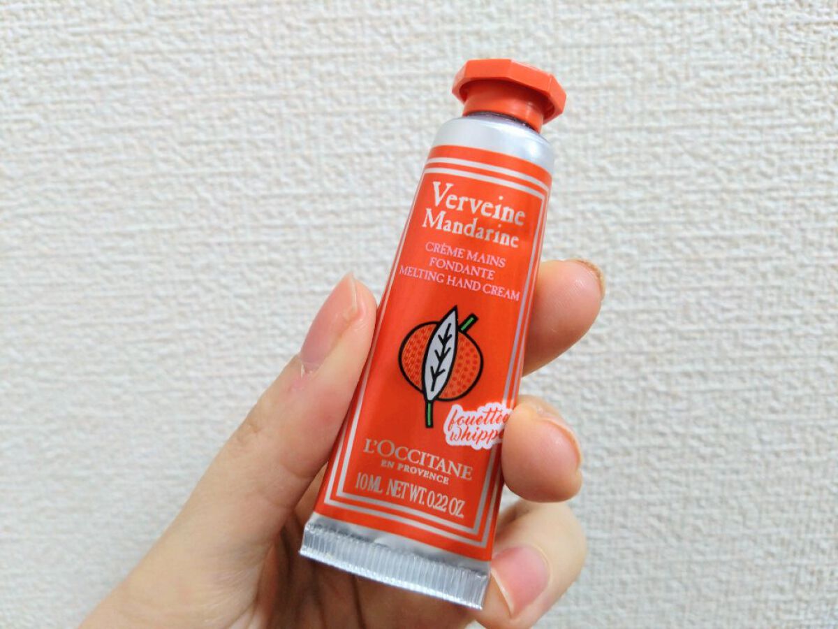 マンダリンヴァーベナ メルティハンドクリーム/L'OCCITANE/ハンドクリームを使ったクチコミ（1枚目）