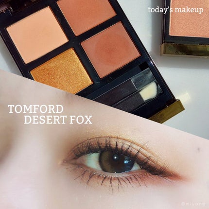 アイ カラー クォード/TOM FORD BEAUTY/アイシャドウパレットを使ったクチコミ(1枚目)