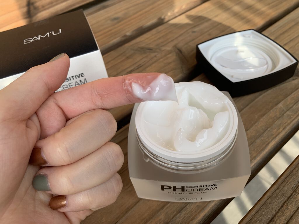 サミュ PHセンシティブクリーム/SAM'U/フェイスクリームを使ったクチコミ（3枚目）