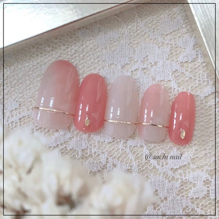 ネイルシール/セリア/ネイルシールを使ったクチコミ(4枚目)