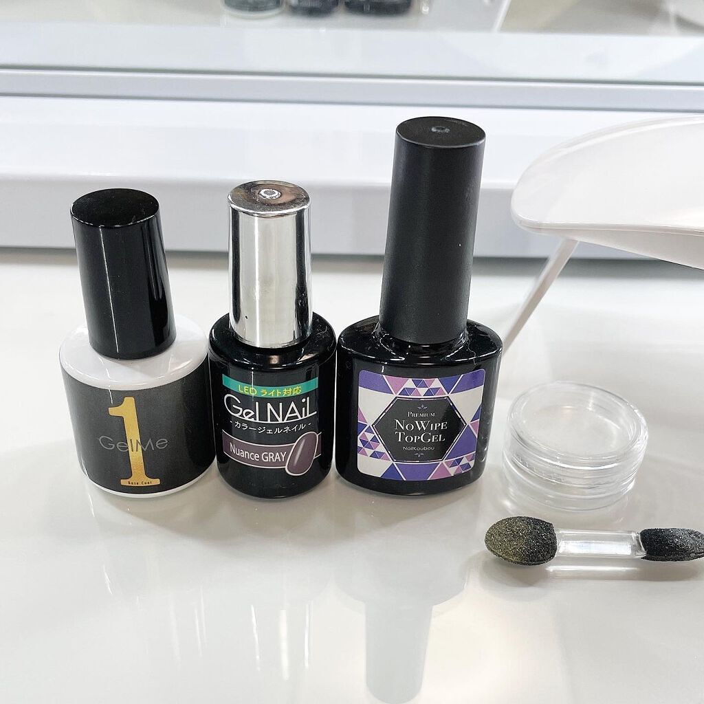 ミラーパウダー/セリア/ネイル用品を使ったクチコミ（3枚目）