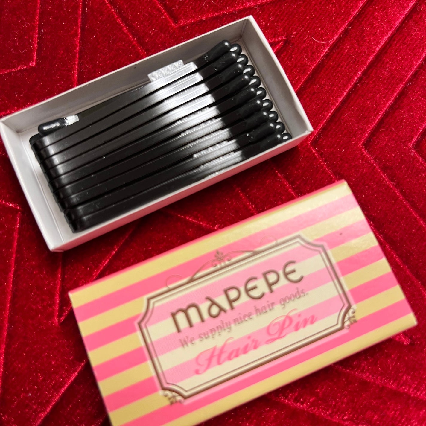 ボブピン/マペペ/ヘアアクセサリーを使ったクチコミ(3枚目)