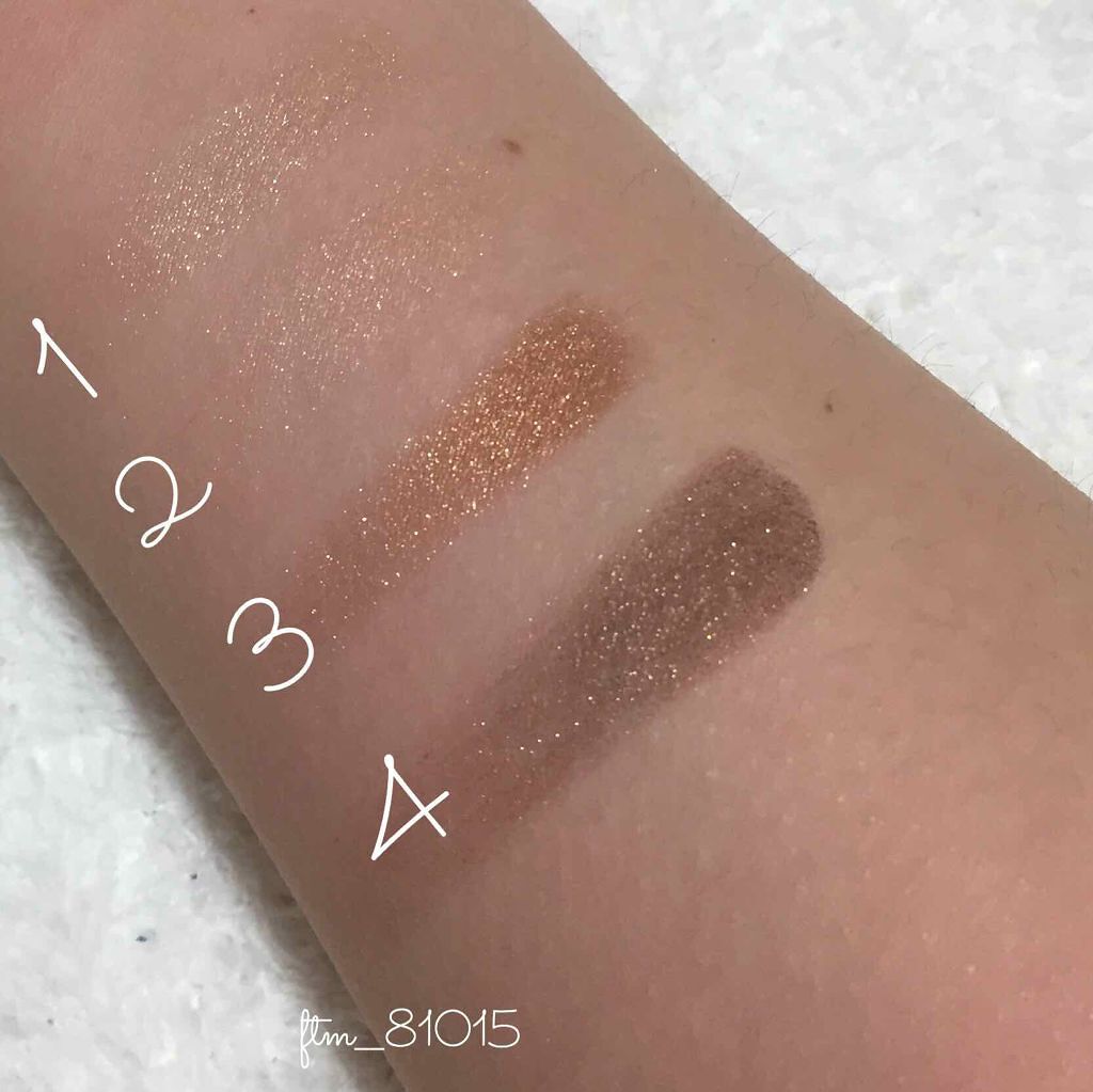 スキニーリッチシャドウ/excel/アイシャドウパレットを使ったクチコミ(3枚目)