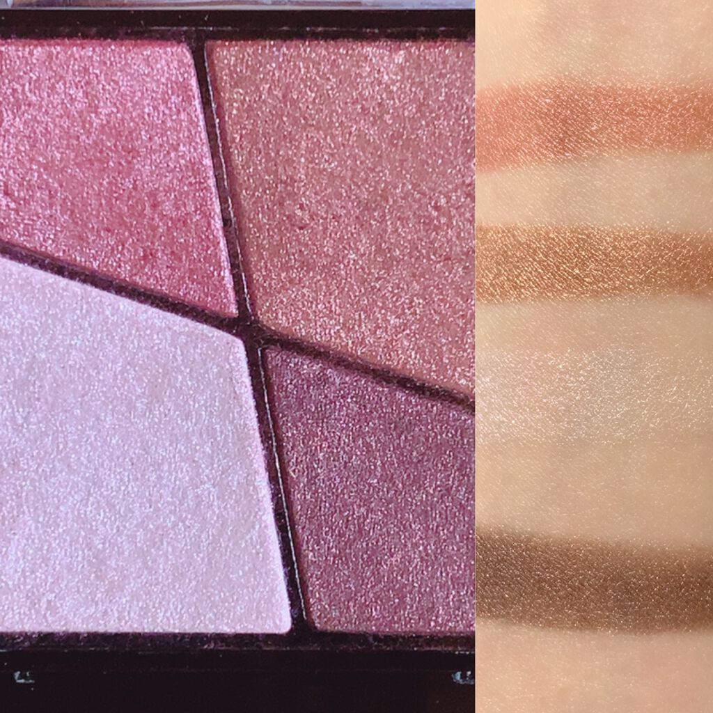 UR GLAM　VELVET EYE COLOR PALETTE/U R GLAM/アイシャドウパレットを使ったクチコミ（2枚目）