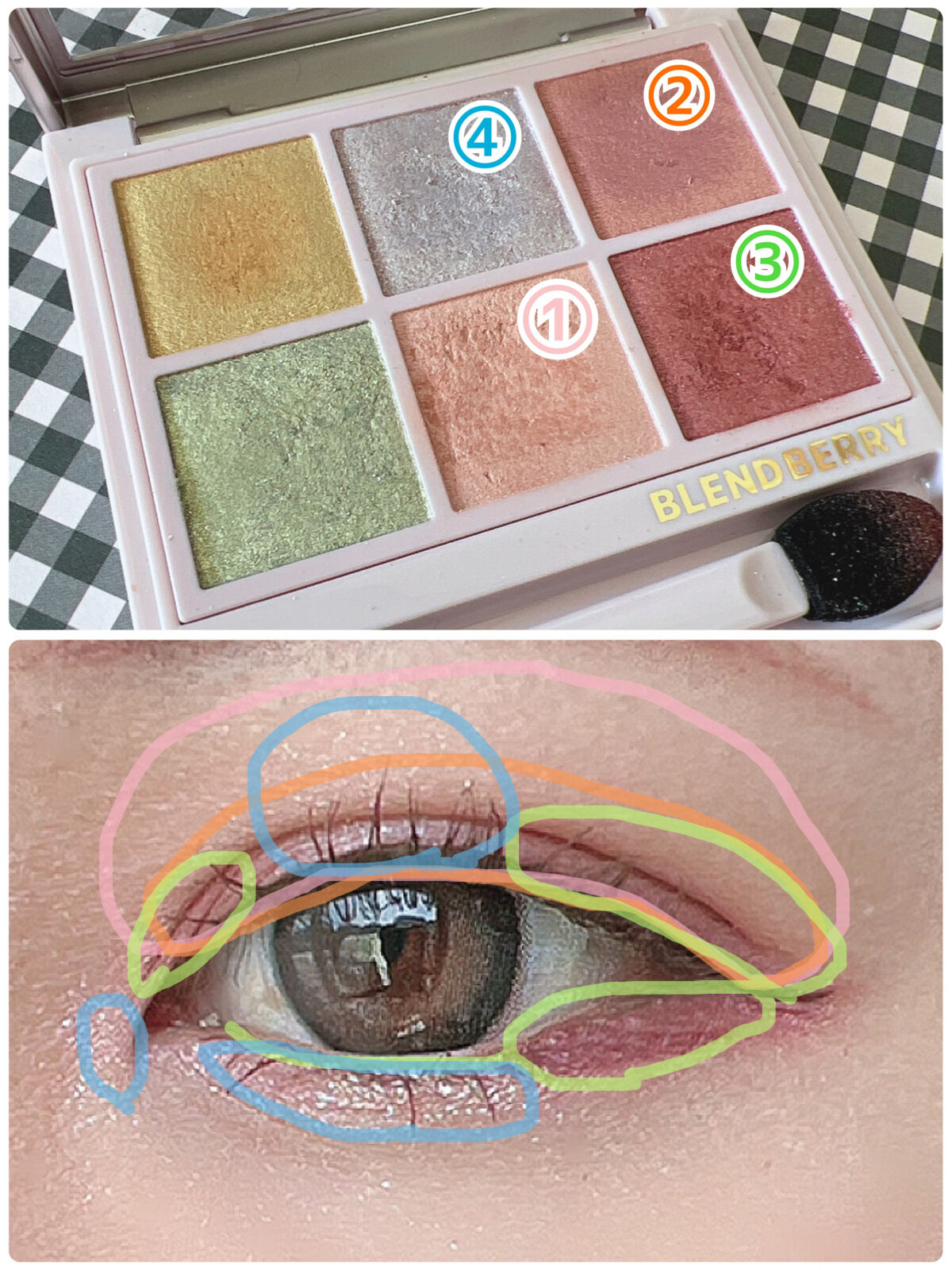 プリティー イージーグリッタースティック/unleashia/グリッターを使ったクチコミ（3枚目）