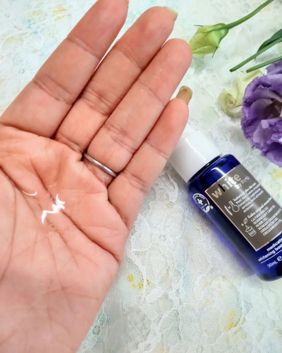 white by Re'au <薬用>肌活美白セット/botanical plus /スキンケアキットを使ったクチコミ(4枚目)