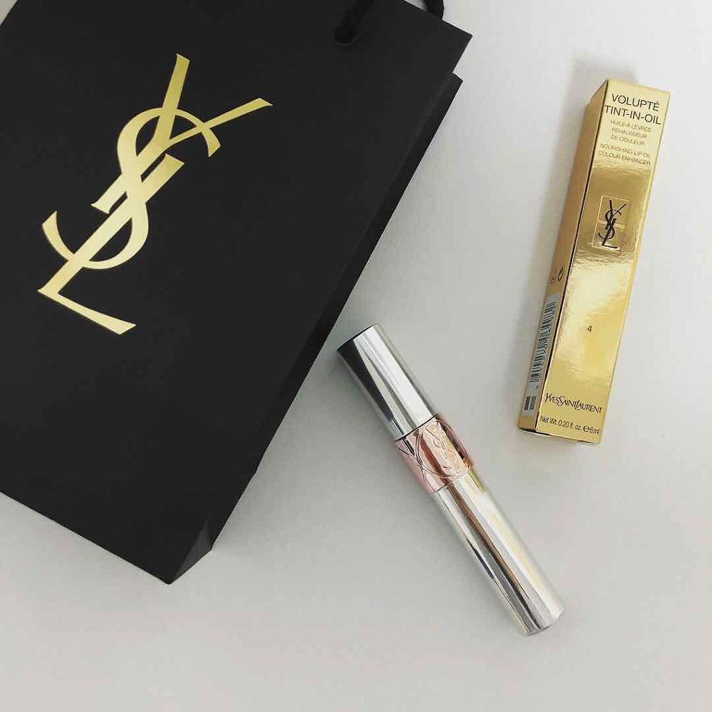 ヴォリュプテ ティントインオイル/YVES SAINT LAURENT BEAUTE/リップグロスを使ったクチコミ(1枚目)