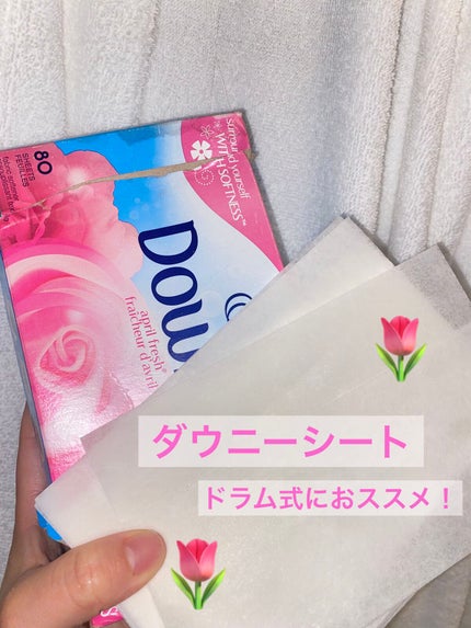 ダウニーシート エイプリルフレッシュの香り/ダウニー/柔軟剤を使ったクチコミ(1枚目)