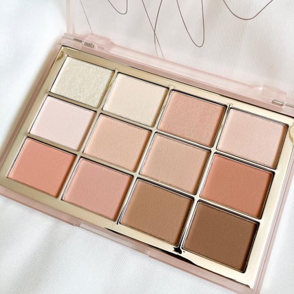 ソフトブラーリングアイパレット/wakemake/アイシャドウパレットを使ったクチコミ(3枚目)