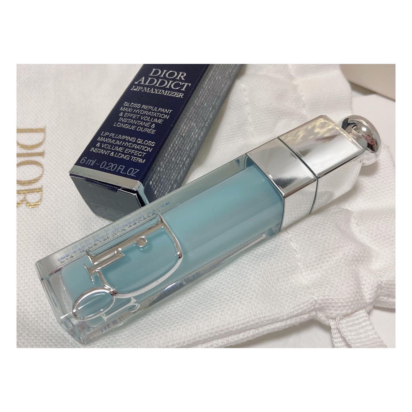 ディオール アディクト リップ マキシマイザー 065 アイシー ブルー/Dior/リップグロスを使ったクチコミ（2枚目）