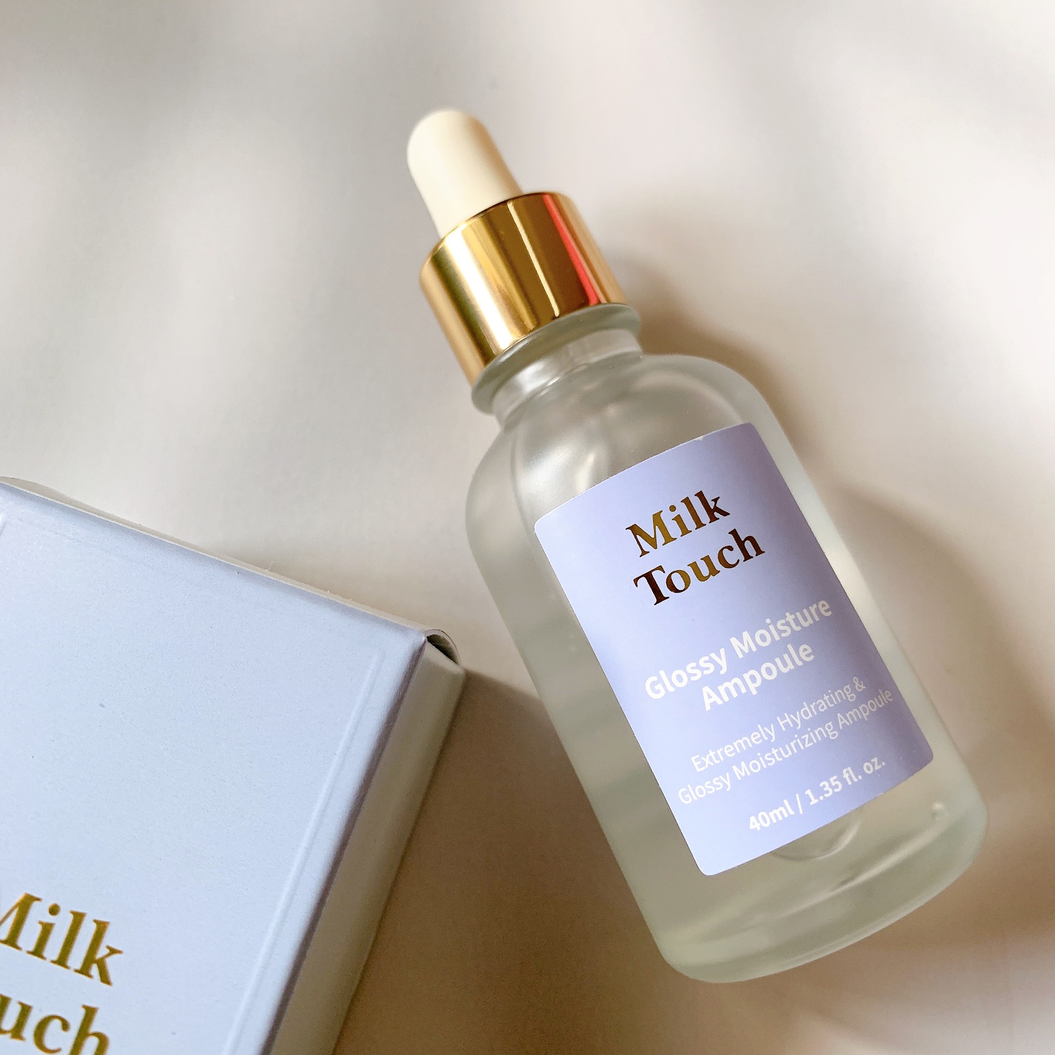 グロッシー モイスチャー アンプル/Milk Touch/美容液を使ったクチコミ（1枚目）