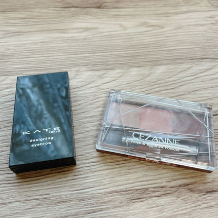 ケイト デザイニングアイブロウ3D/KATE/パウダーアイブロウを使ったクチコミ(1枚目)