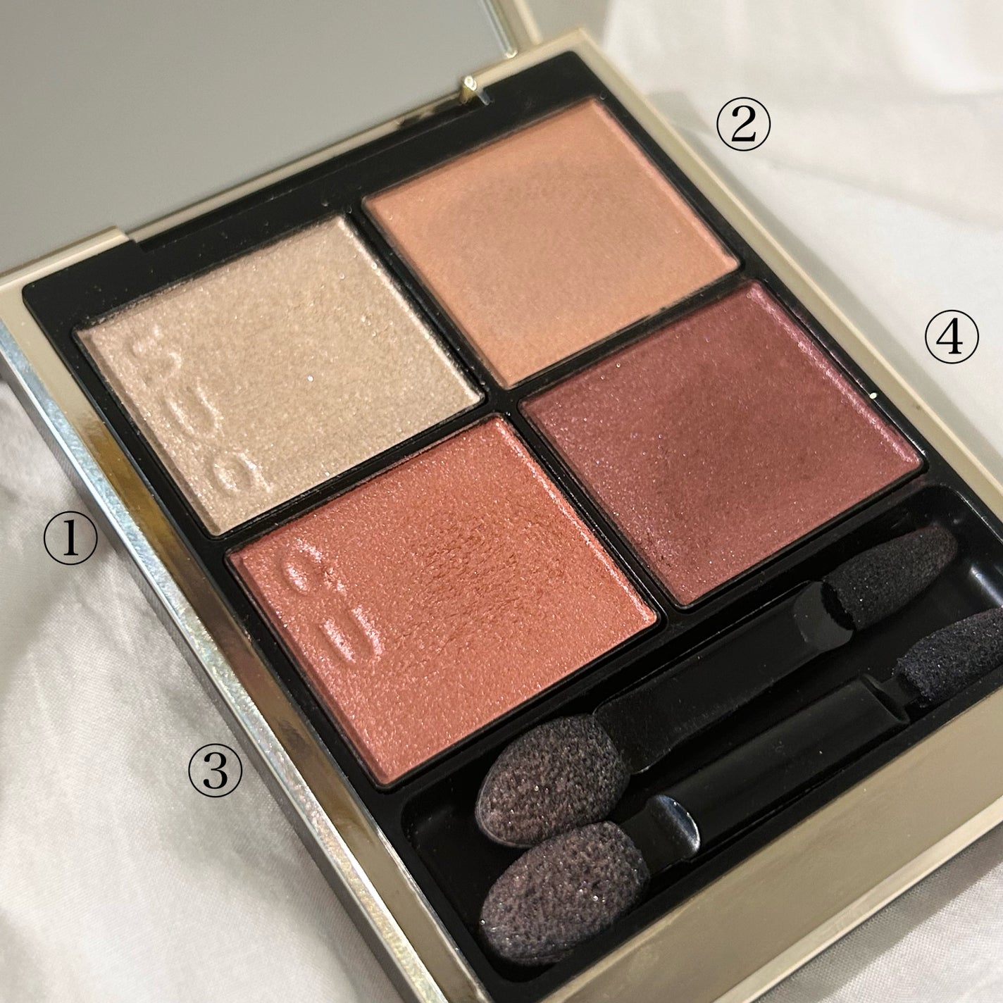 シグニチャー カラー アイズ/SUQQU/アイシャドウパレットを使ったクチコミ(2枚目)