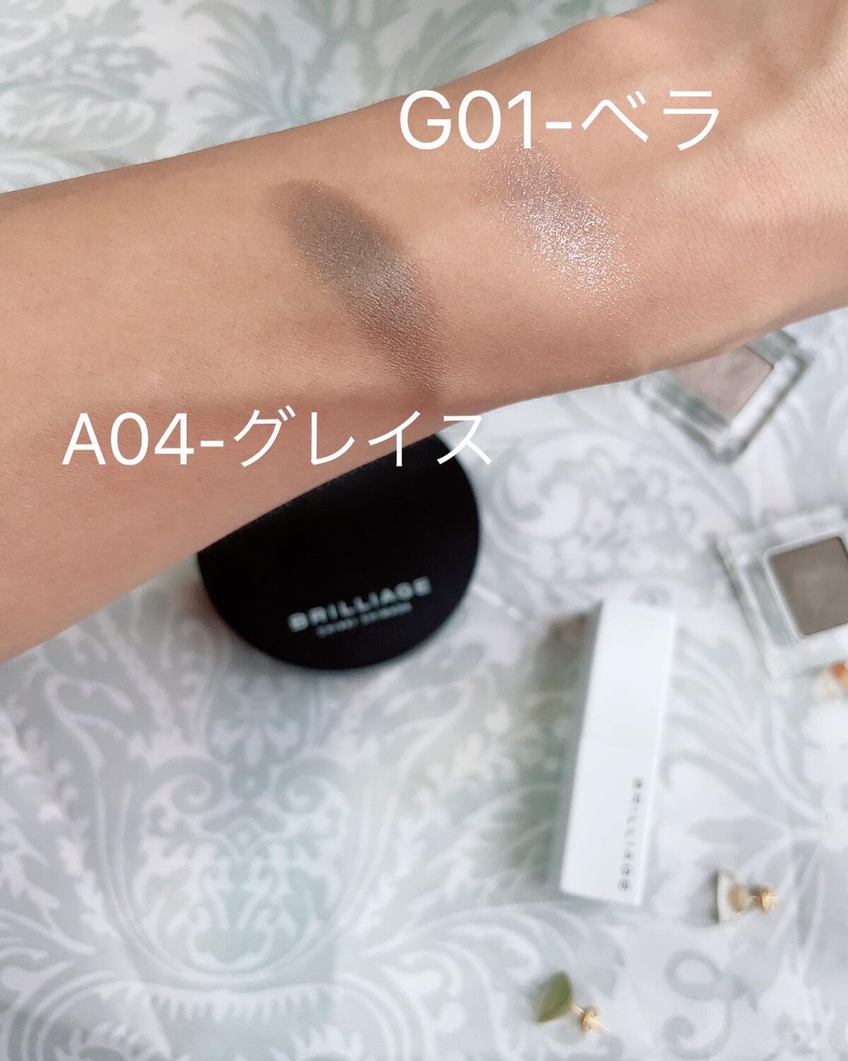 ワンダークリエイション  G01-ベラ/ブリリアージュ/単色アイシャドウを使ったクチコミ（3枚目）