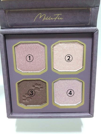 マイキティアイパレット/MilleFée/アイシャドウパレットを使ったクチコミ(4枚目)