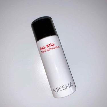 MISSHA       ALL KILL TINT REMOVER 


ティントリップ専用リムーバー！！
唇が敏感なくせに、ティント愛好家の私には必要不可欠な存在です笑

使い方は、普通のクレンジン