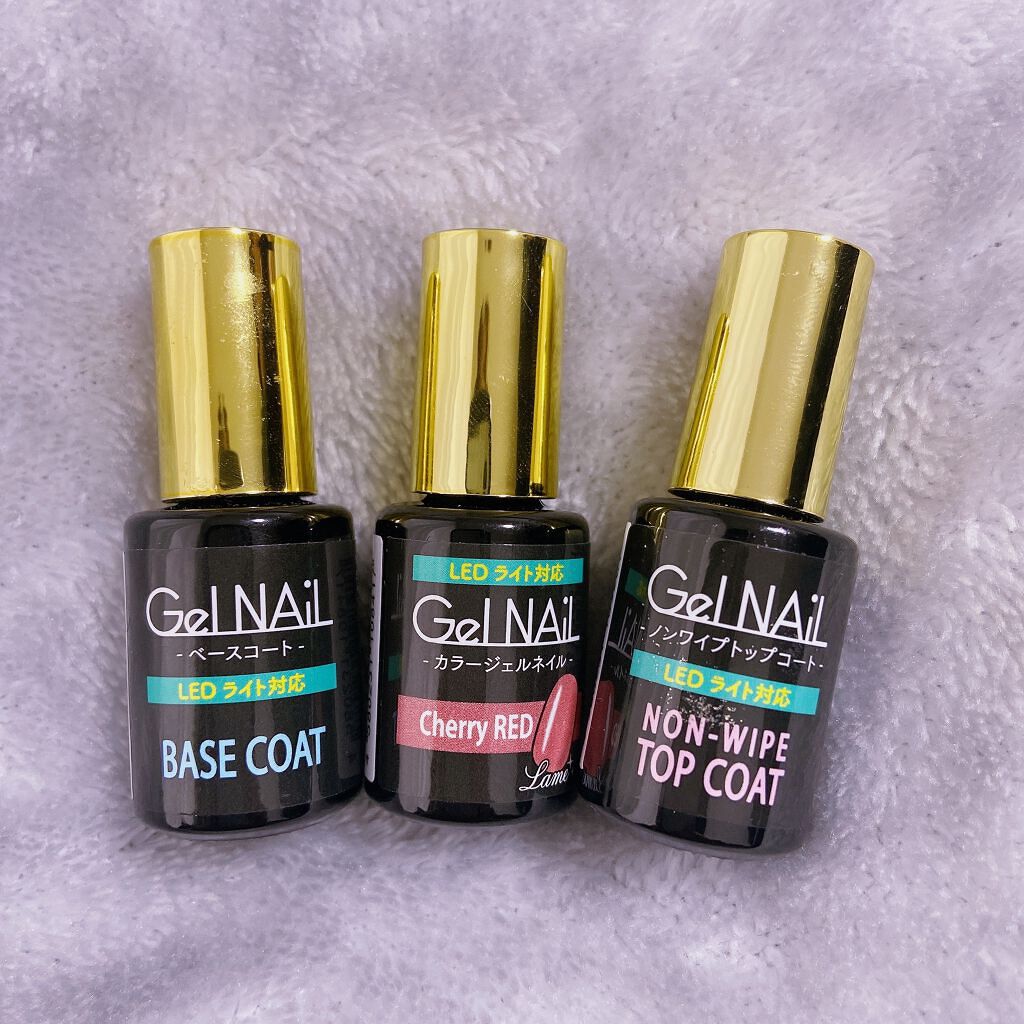 ジェルネイル（ライト対応）/セリア/ジェルネイルを使ったクチコミ（2枚目）