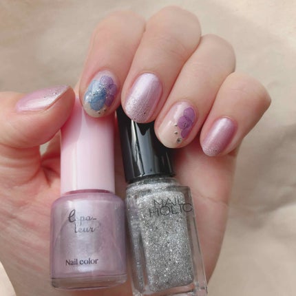 ダイソー エスポルール ネイルポリッシュ/エスポルール/マニキュアを使ったクチコミ(1枚目)