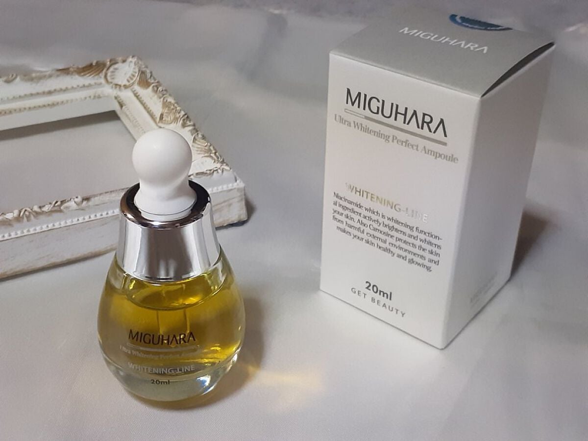 Ultra Whitening Perfect Ampoule/MIGUHARA/美容液を使ったクチコミ(1枚目)