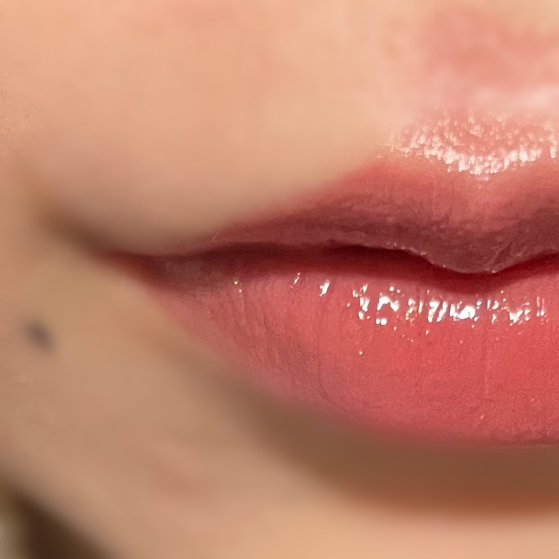 Joocyee グレーズフィルムルージュ 523 月光ローズ/Joocyee/口紅を使ったクチコミ（1枚目）