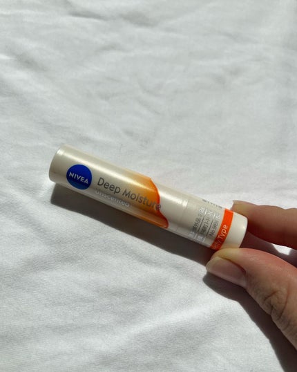 ニベア ディープモイスチャーリップ メルティタイプ/ニベア/リップクリームを使ったクチコミ(1枚目)