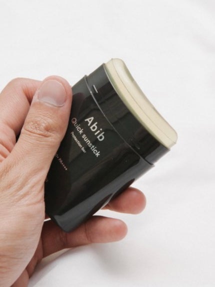 クイック サンスティック プロテクションバー/Abib /日焼け止めスティックを使ったクチコミ(5枚目)