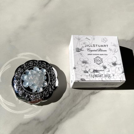 ジルスチュアート クリスタルブルーム ペタルクチュールアイズ デュオ/JILL STUART/アイシャドウパレットを使ったクチコミ(8枚目)