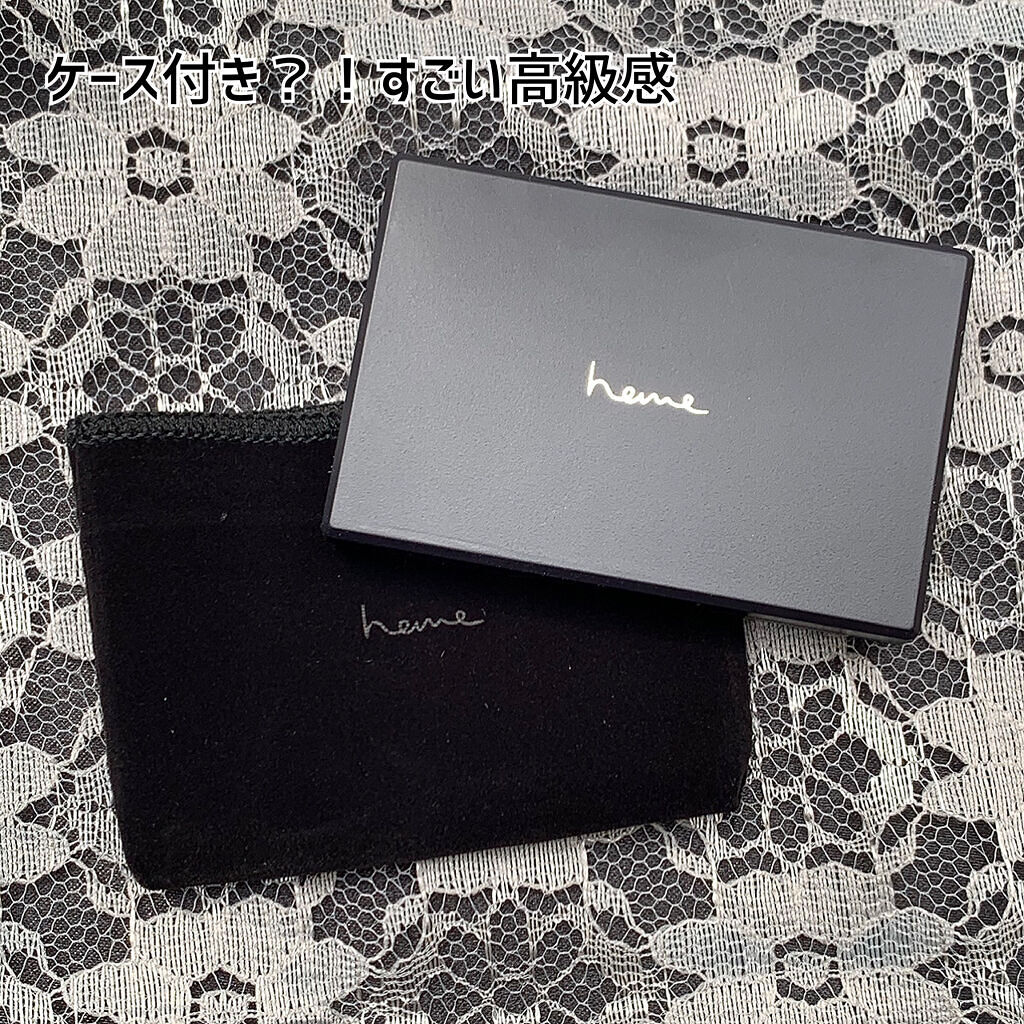 ピュア チーク カラー/heme/パウダーチークを使ったクチコミ（3枚目）