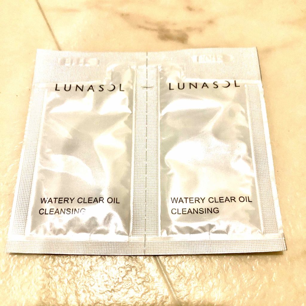ウォータリークリアオイルクレンジング/LUNASOL/オイルクレンジングを使ったクチコミ（1枚目）