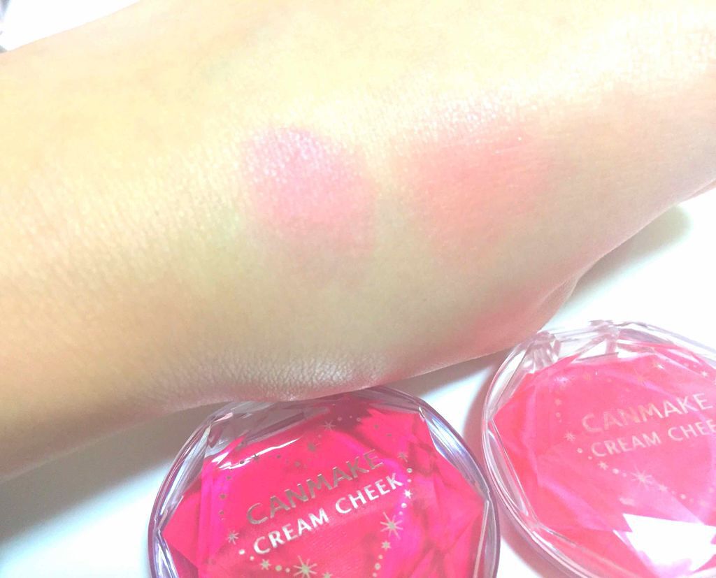 クリームチーク/キャンメイク/ジェル・クリームチークを使ったクチコミ(2枚目)