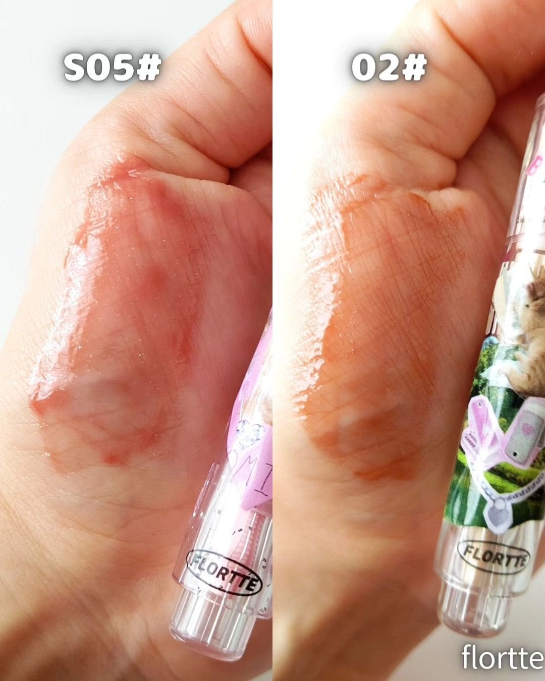 グロスリップティント/FLORTTE/リップティントを使ったクチコミ(6枚目)