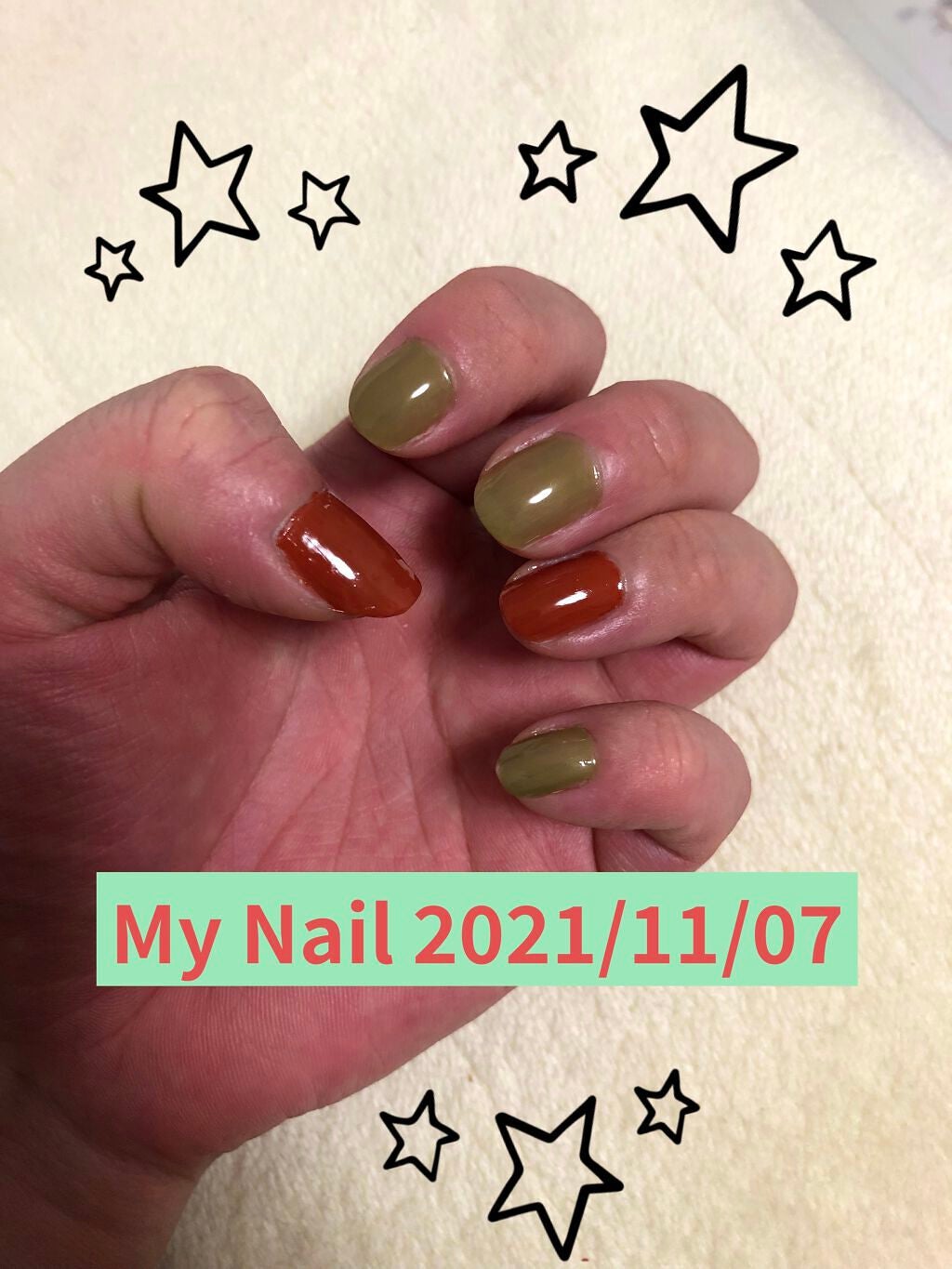 カラフルネイルズ/キャンメイク/マニキュアを使ったクチコミ(1枚目)