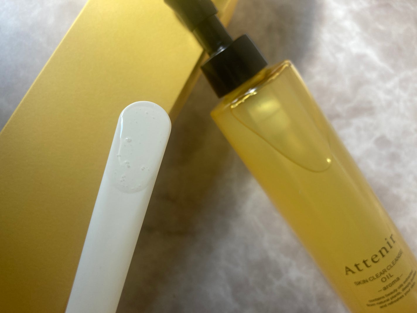 スキンクリア クレンズ オイル <アロマタイプ>/アテニア/オイルクレンジングを使ったクチコミ(4枚目)