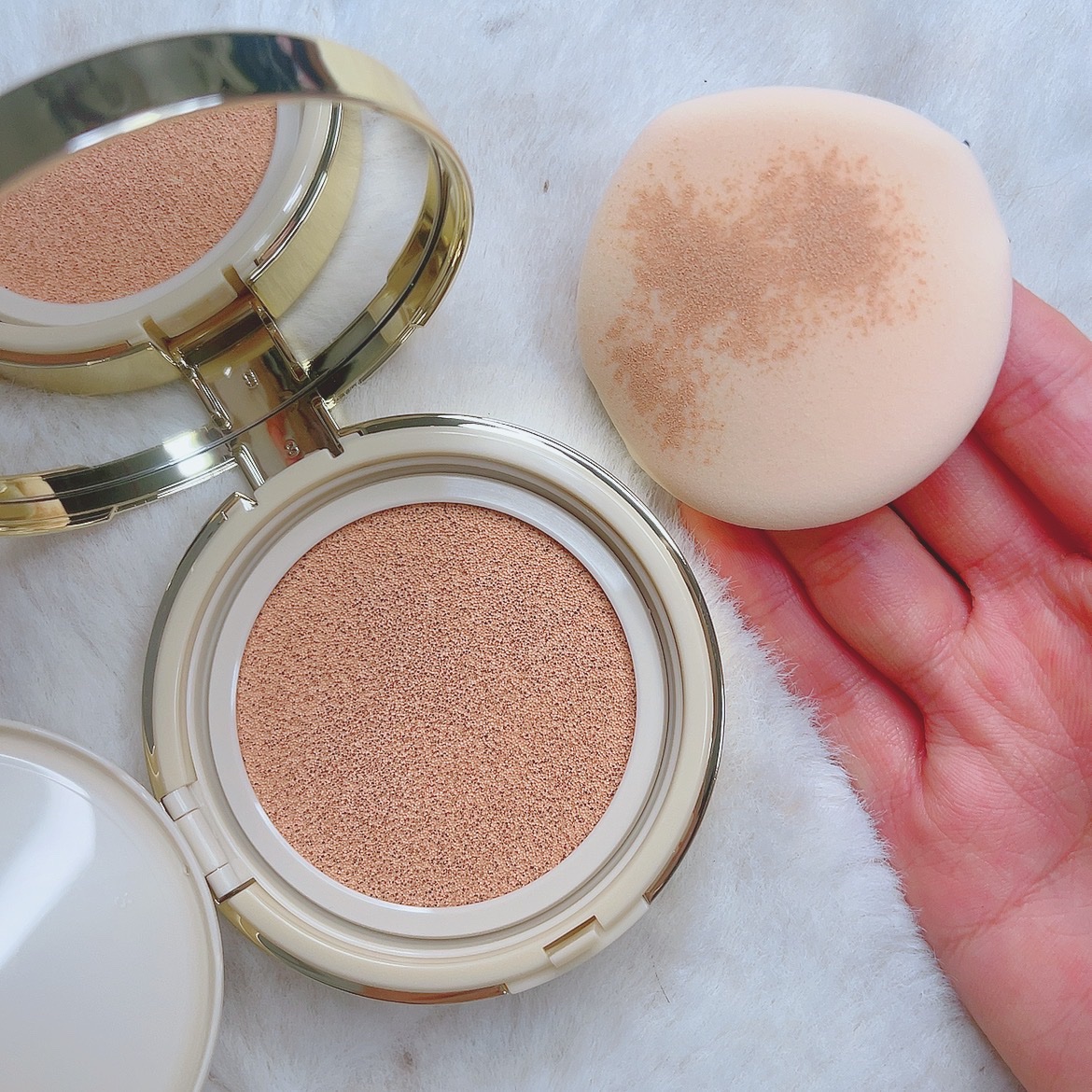 ルミナスフィット クッションファンデーション /ODELIA/クッションファンデーションを使ったクチコミ（2枚目）