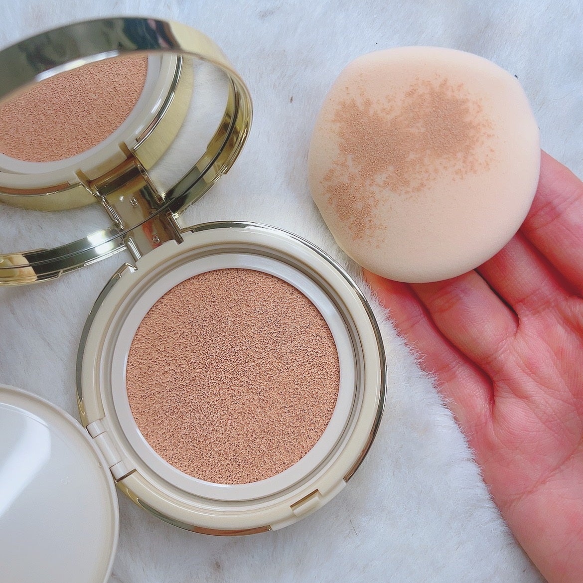 ルミナスフィット クッションファンデーション /ODELIA/クッションファンデーションを使ったクチコミ(2枚目)