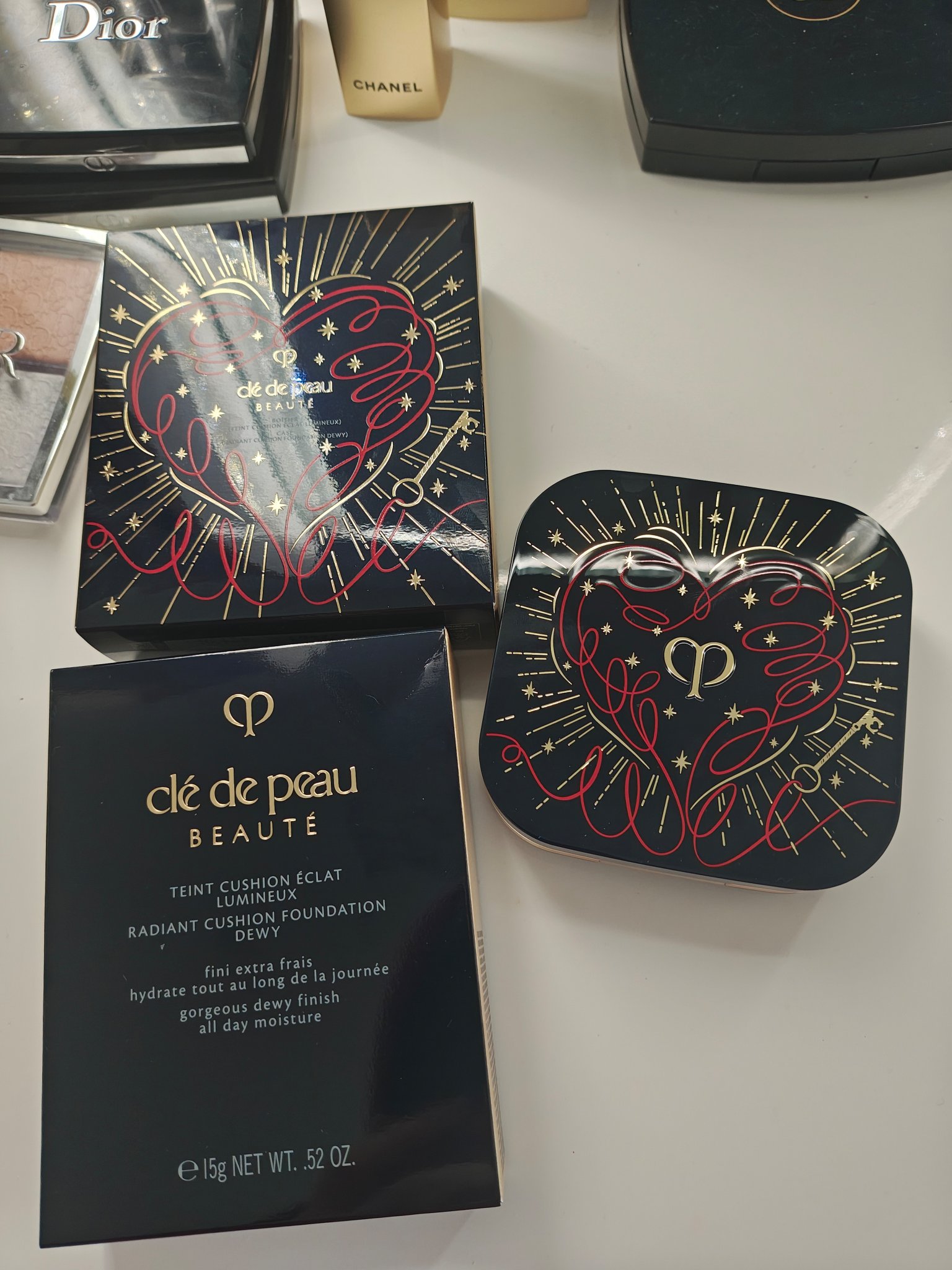 タンクッションエクラ ルミヌ ピンクオークル10（レフィル）/クレ・ド・ポー ボーテ/クッションファンデーションを使ったクチコミ（1枚目）