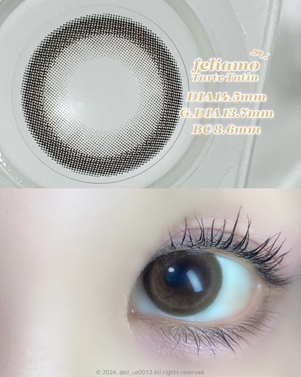 feliamo 1day/feliamo/ワンデー(1DAY)カラコンを使ったクチコミ(2枚目)