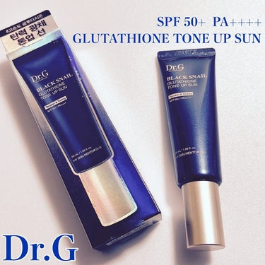 DR.G

ブラックスネイルグルタチオントーンアップサン
SPF50＋ PA＋＋＋＋

ドクターGのしっとりした使用感の日焼け止め！化粧下地としても👌🏻 ̖́-‬

ほんのりピンクがかった多幸感のあるカ