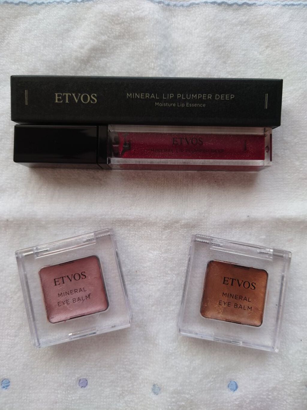 ミネラルアイバーム/エトヴォス/ジェル・クリームアイシャドウを使ったクチコミ(1枚目)