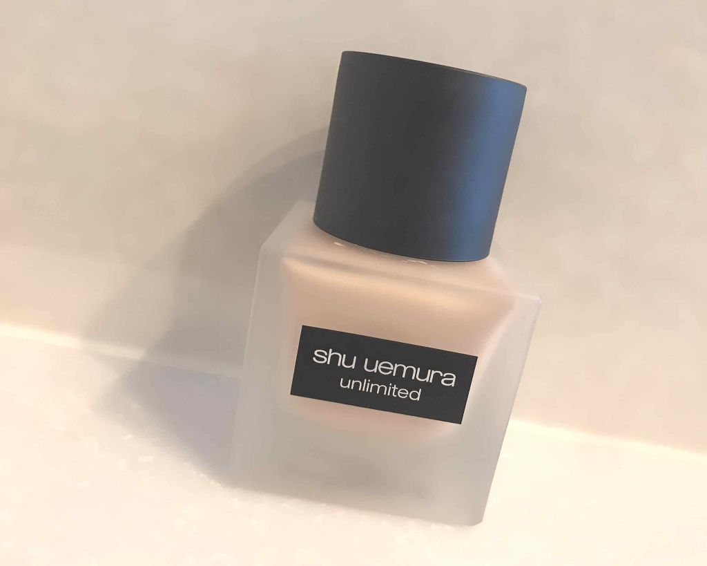 （旧）アンリミテッド ラスティング フルイド/shu uemura/リキッドファンデーションを使ったクチコミ（1枚目）