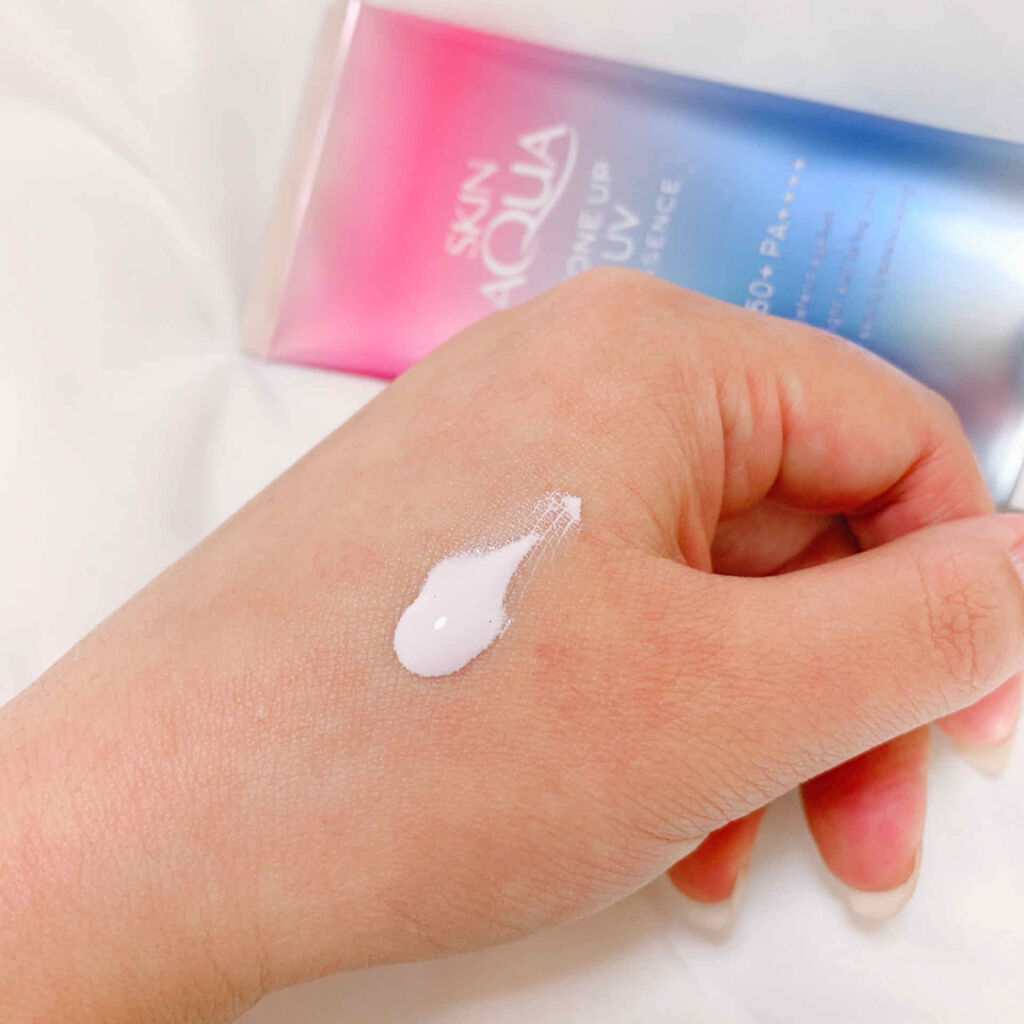 スキンアクア トーンアップUVエッセンス/スキンアクア/日焼け止めクリームを使ったクチコミ（2枚目）