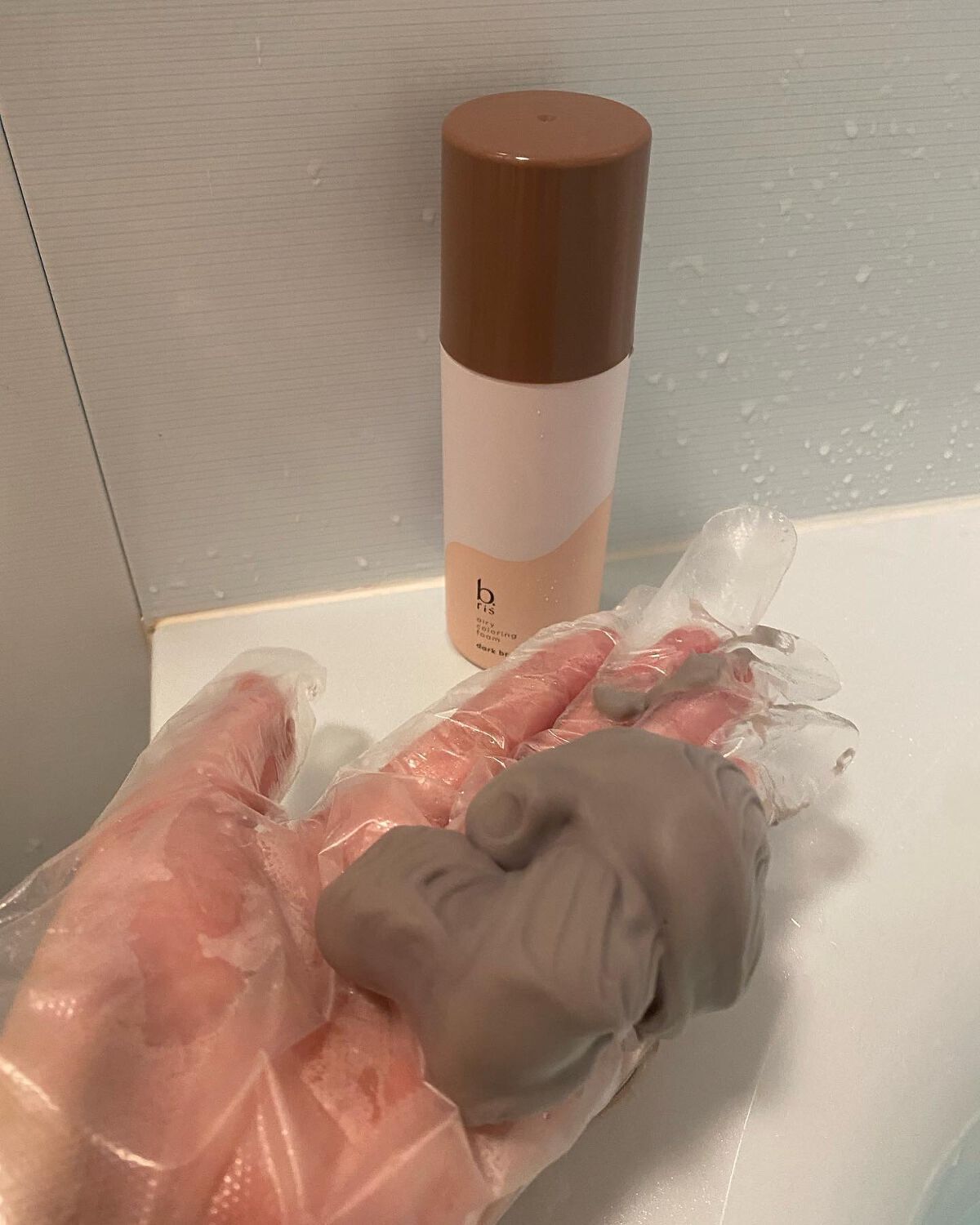 エアリー カラーリング フォーム/b.ris/ヘアカラーを使ったクチコミ(4枚目)