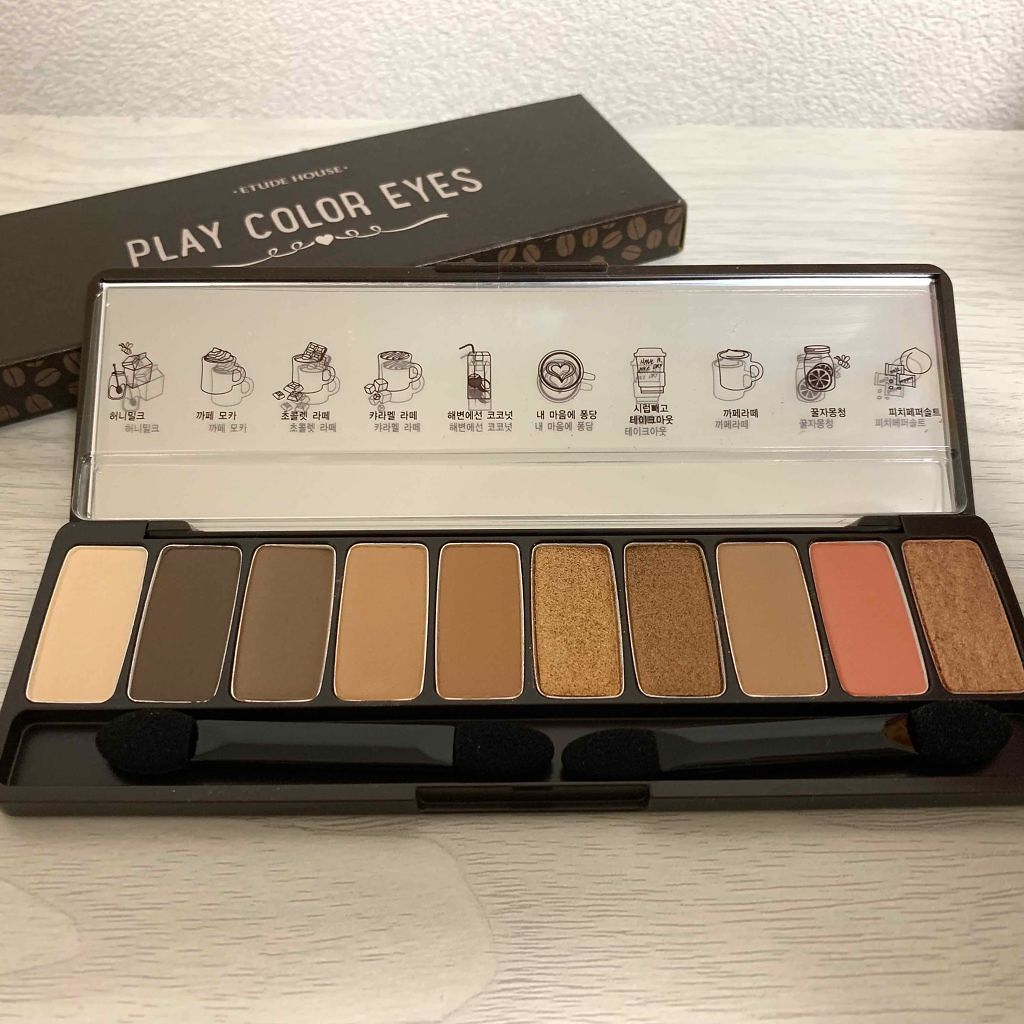 プレイカラー アイシャドウ/ETUDE/アイシャドウパレットを使ったクチコミ(1枚目)
