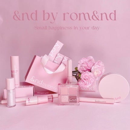 アンドバイロムアンド グラッシーアイグリッター/&nd by rom&nd/グリッターを使ったクチコミ(1枚目)