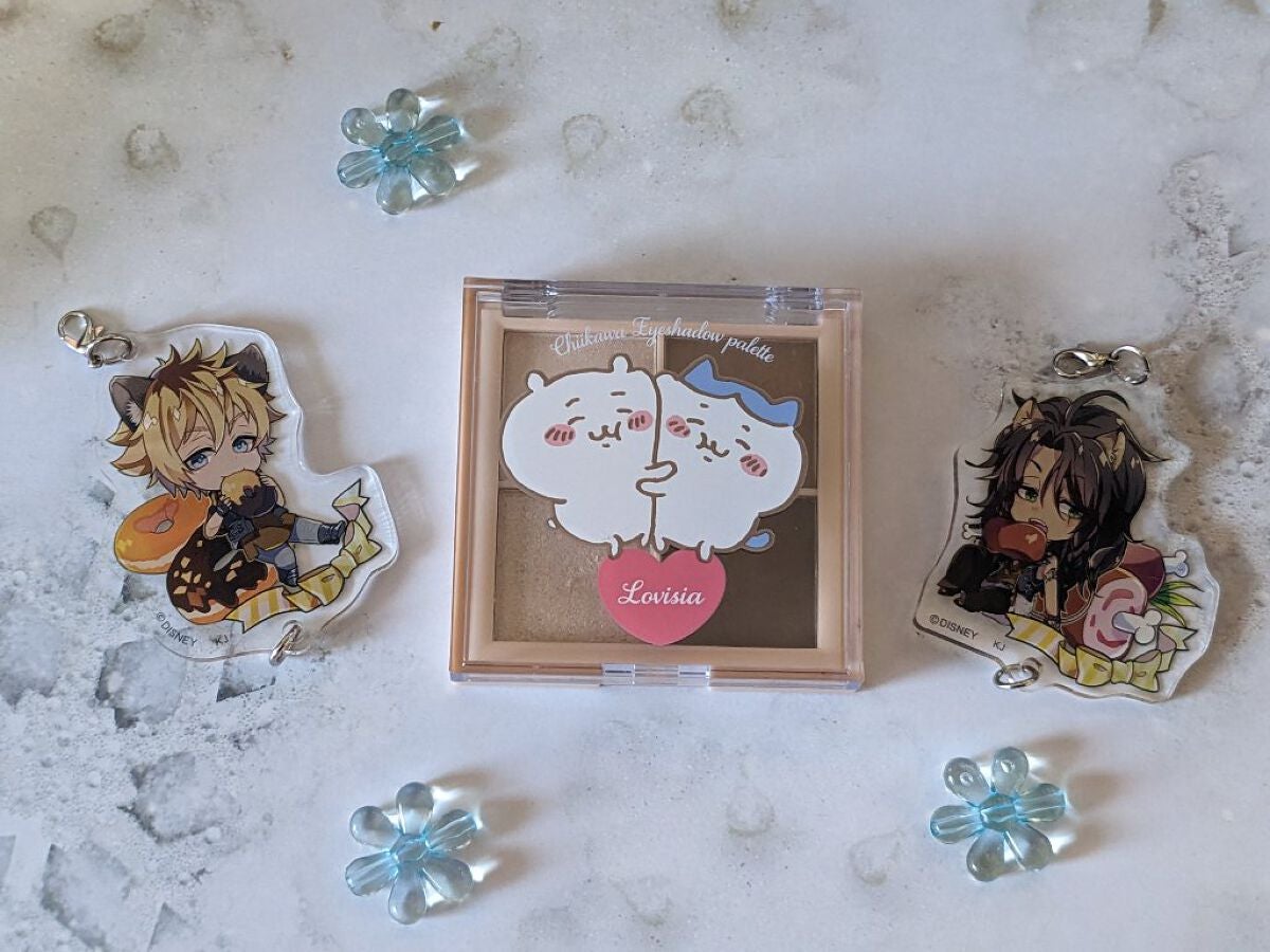 ちいかわ アイシャドウパレット/ラヴィジア/アイシャドウパレットを使ったクチコミ(1枚目)