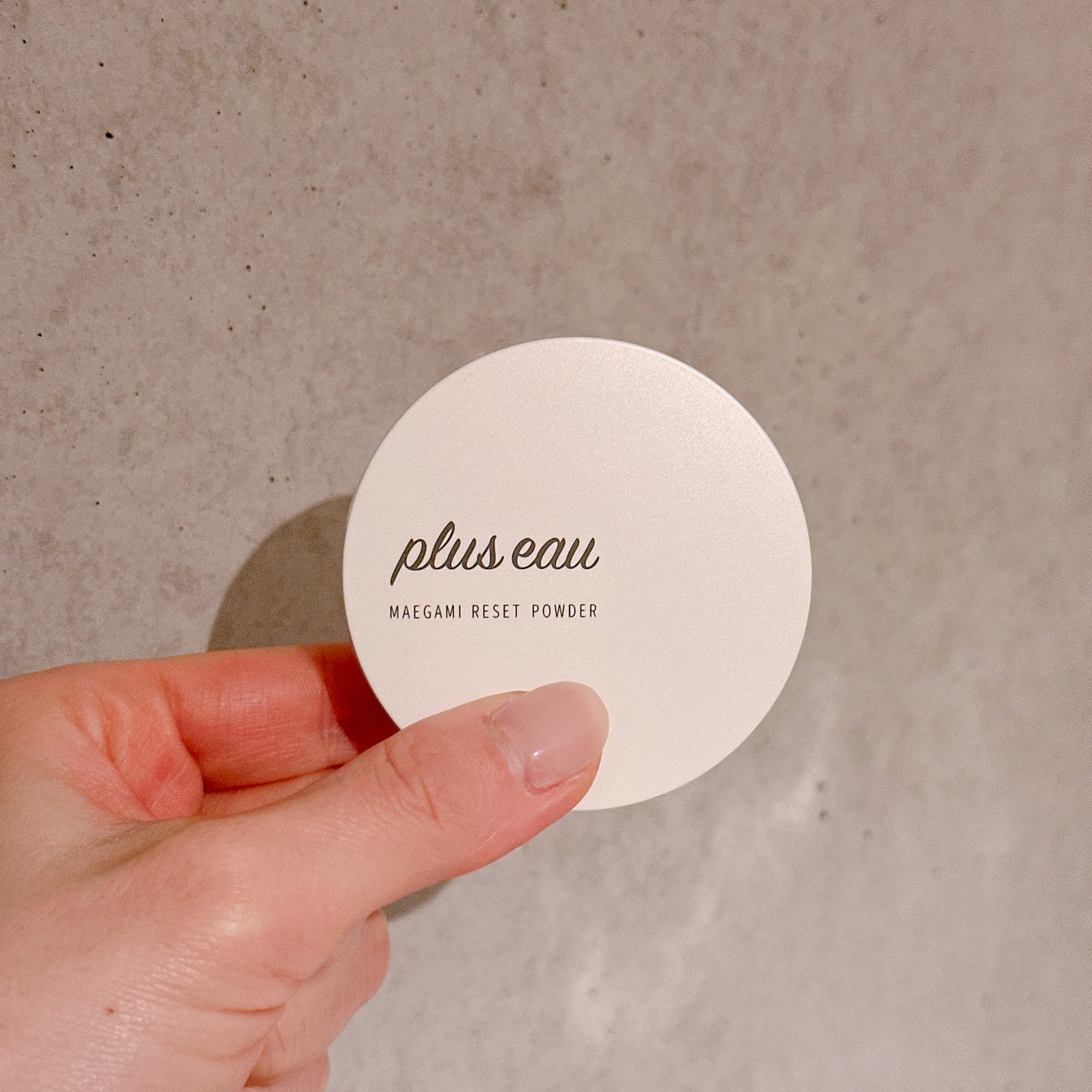 マエガミリセットパウダー/plus eau/その他スタイリングを使ったクチコミ(1枚目)